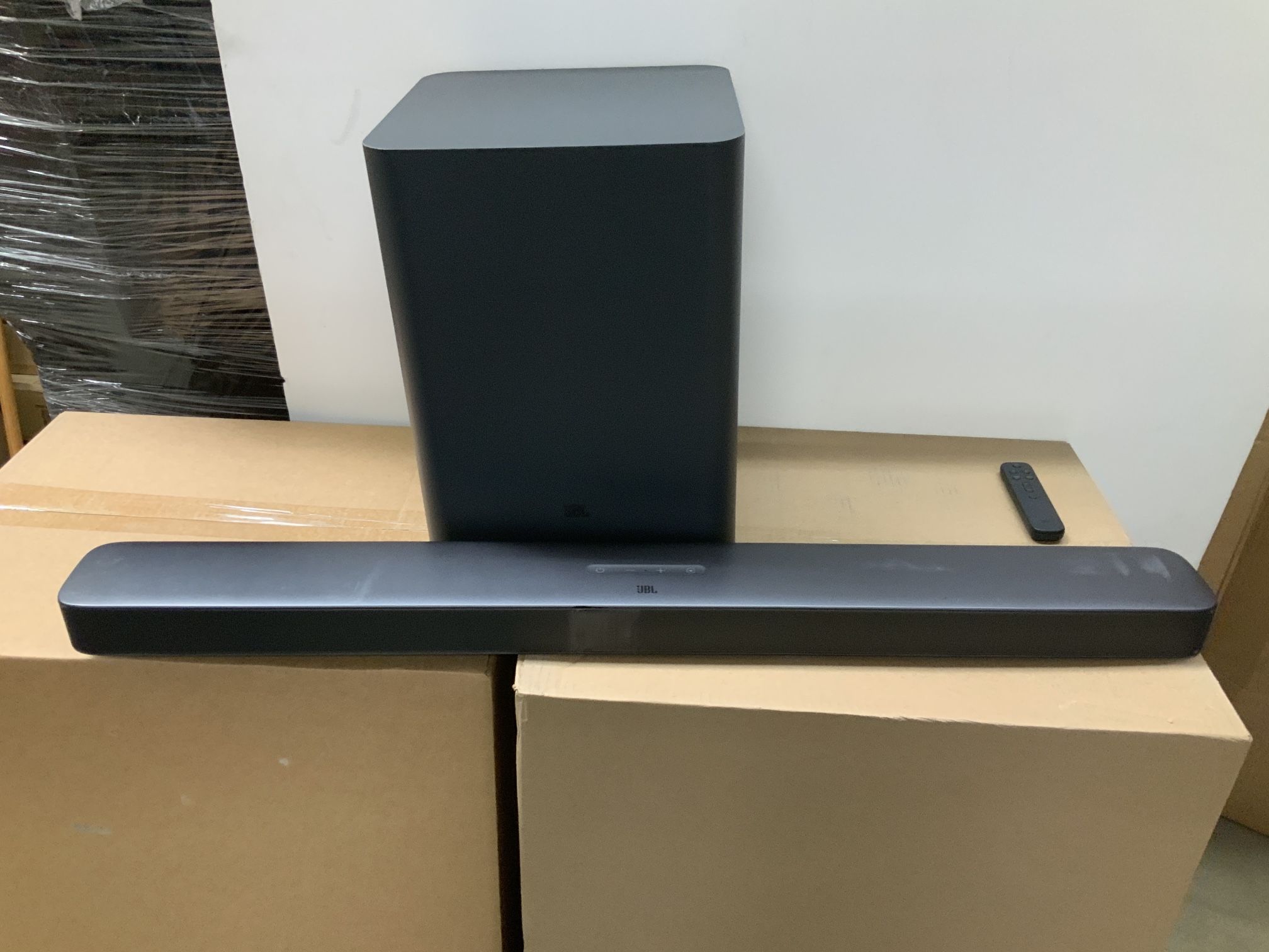 JBL - 5.1-Channel Soundbar with Wireless Subwoofer - Black #866