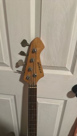 Python bass guitar