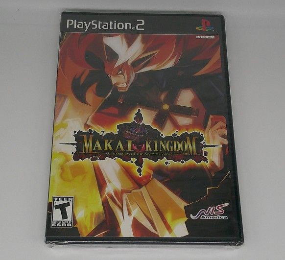 Makai Kingdom Chronicles Of The Sacred Tome PS2 Sony Playstation 2 NEW SEALED