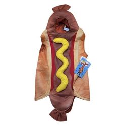 Toddler Fun Of A Kind Halloween Hot Dog Costume Size 2-4 Years New!