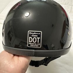 Women’s Jockey Style Motorcycle Helmet   Size  Med