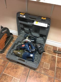 Ryobi power tool set