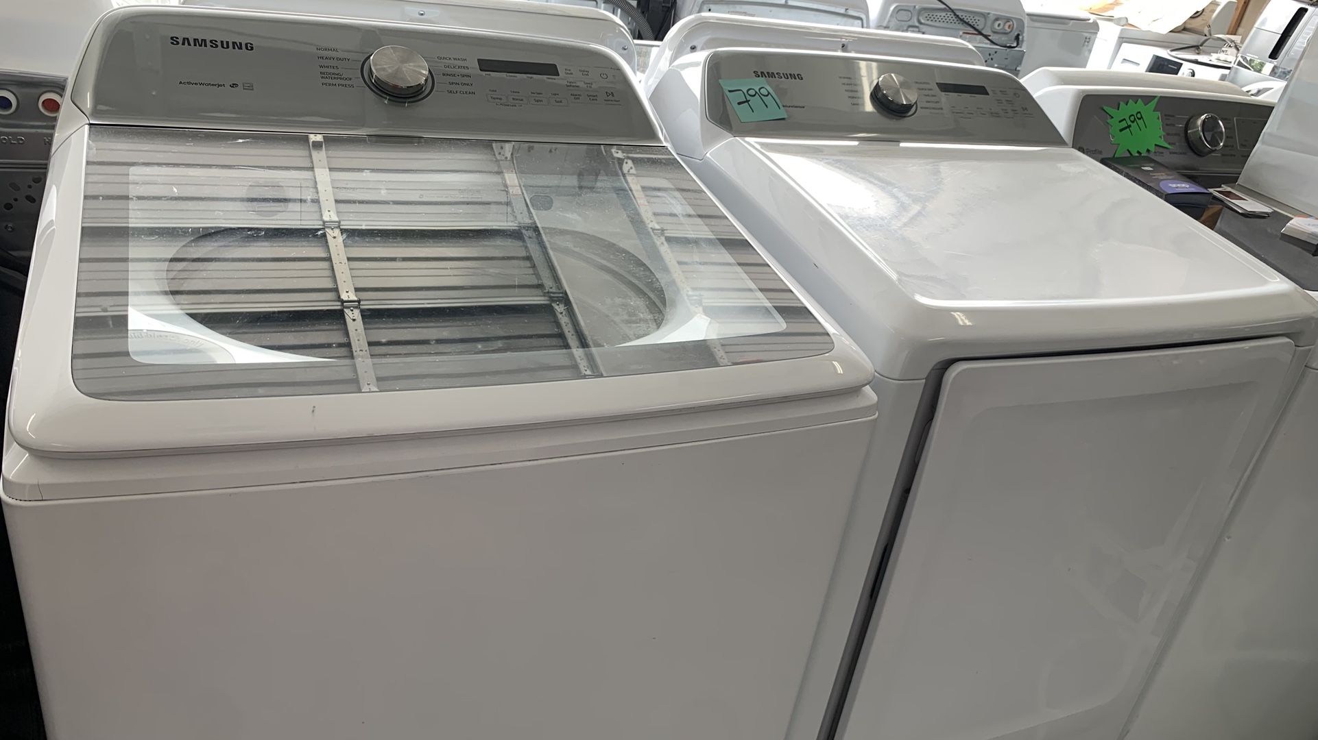 WASHER AND DRYER