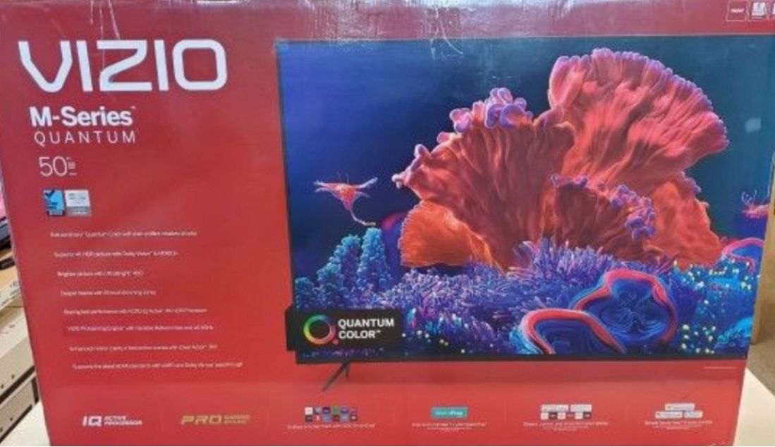 50 Vizio Tv M Series Smart 4k HDTV In Box 6 Month Warranty Free Delivery 