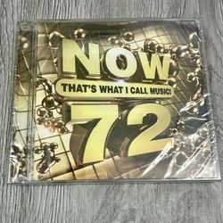 Factory Sealed Now 72 That's What I Call Music CD. 2019 