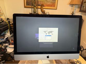 Apple iMac 27in A1419 2.9GHz Core i5 8GB 1TB HDD GTX 660M (2012)  Silver Apple iMac is an all-in-one desktop computer with an aluminum body. This unit