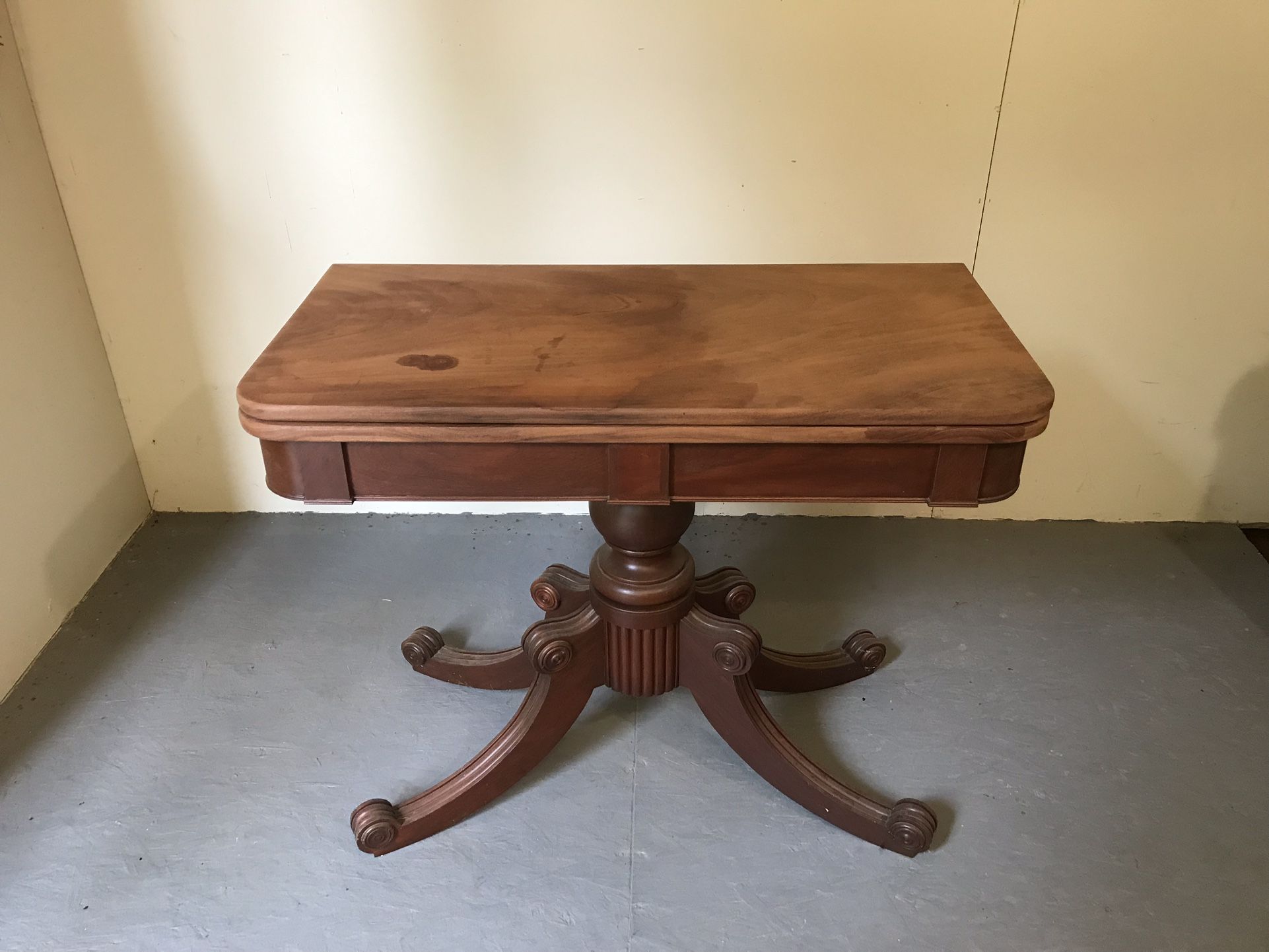 Antique Honduran Mahogany Side Table
