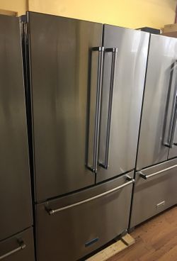 Kitchen Aid Three Door Refrigerator
