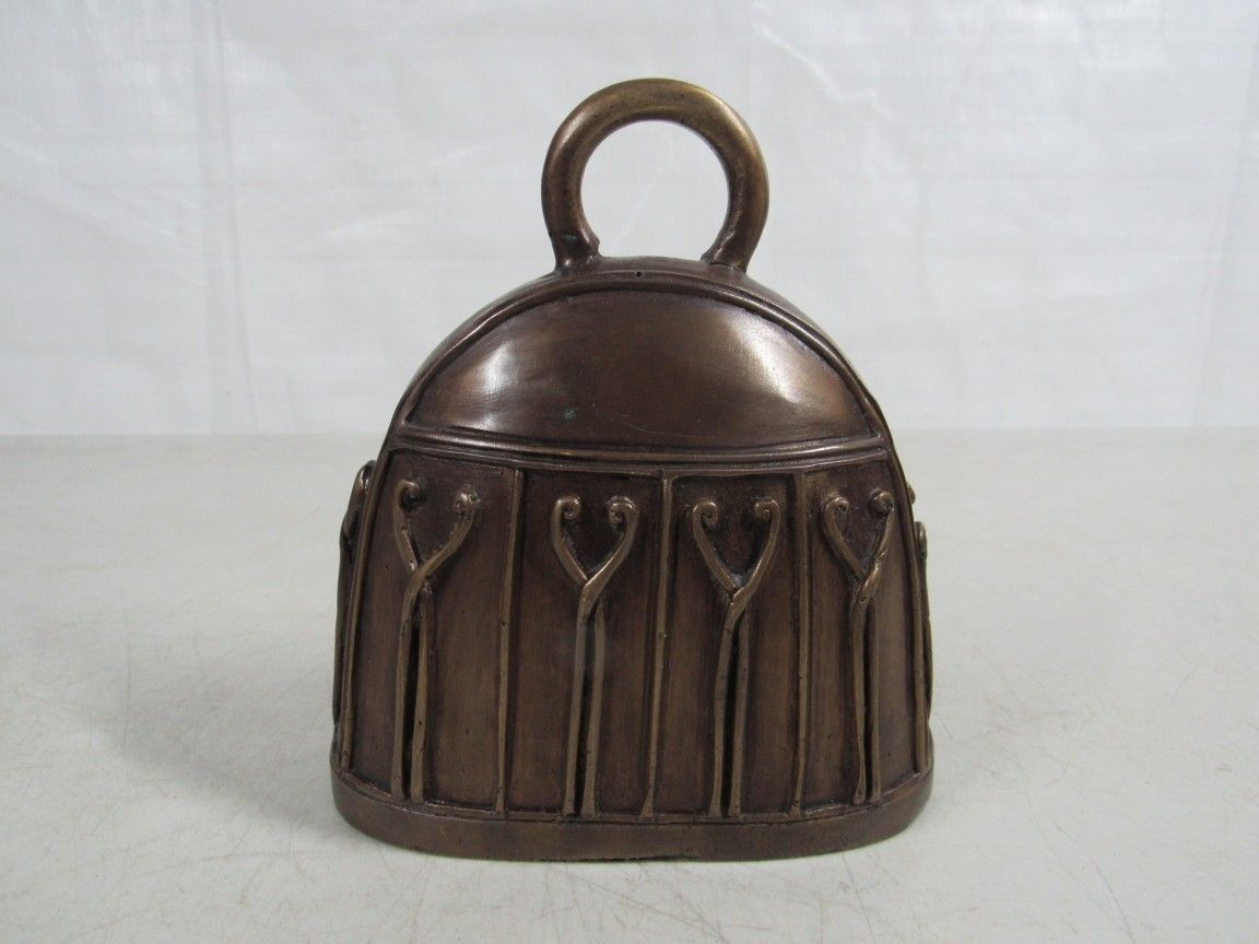 Burmese Heavy Solid Brass Antique/Vintage Buffalo Bell
