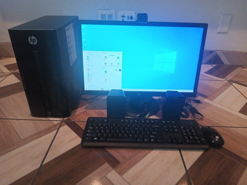 HP PC Desktop Buena Para Negocios.