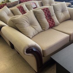 Sofa and loveseat brand new $1000