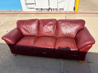 Nevada leather couch