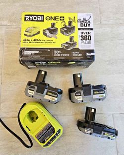 RYOBI 18V HP High Output Battery KIT