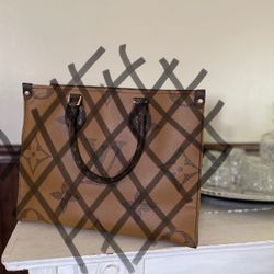 Monogram Tote Bag 