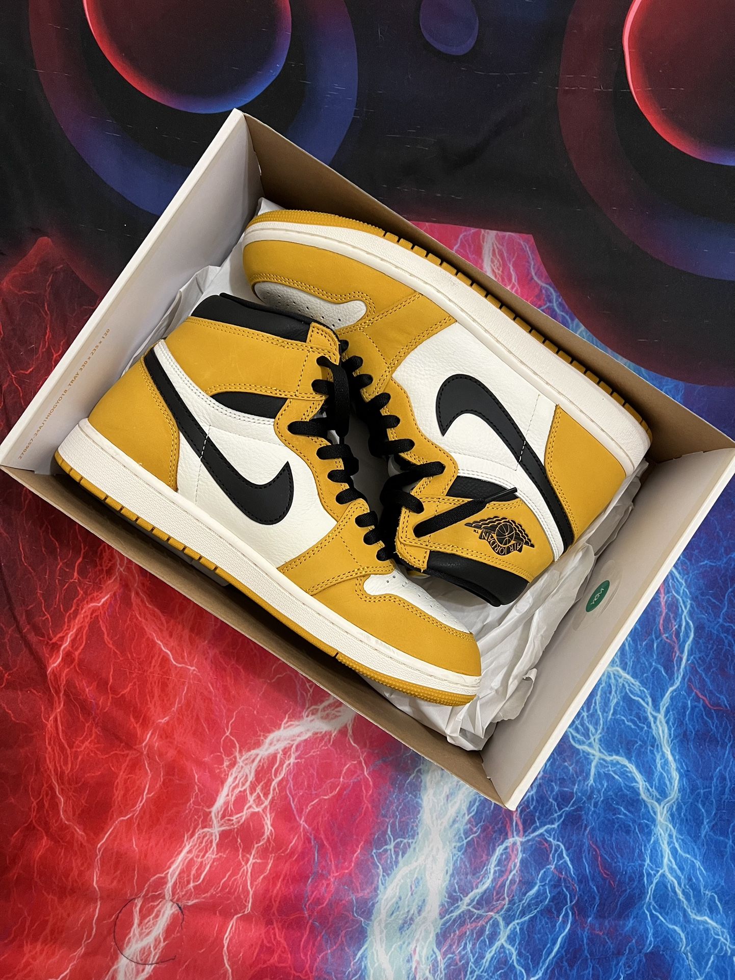 Jordan 1 Yellow Ochre Size 9.5
