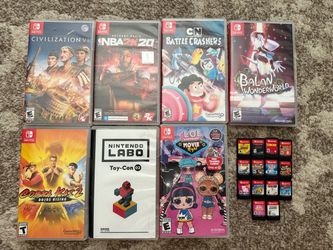 Nintendo switch games 10 each
