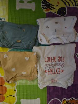 4 long sleeve onsies