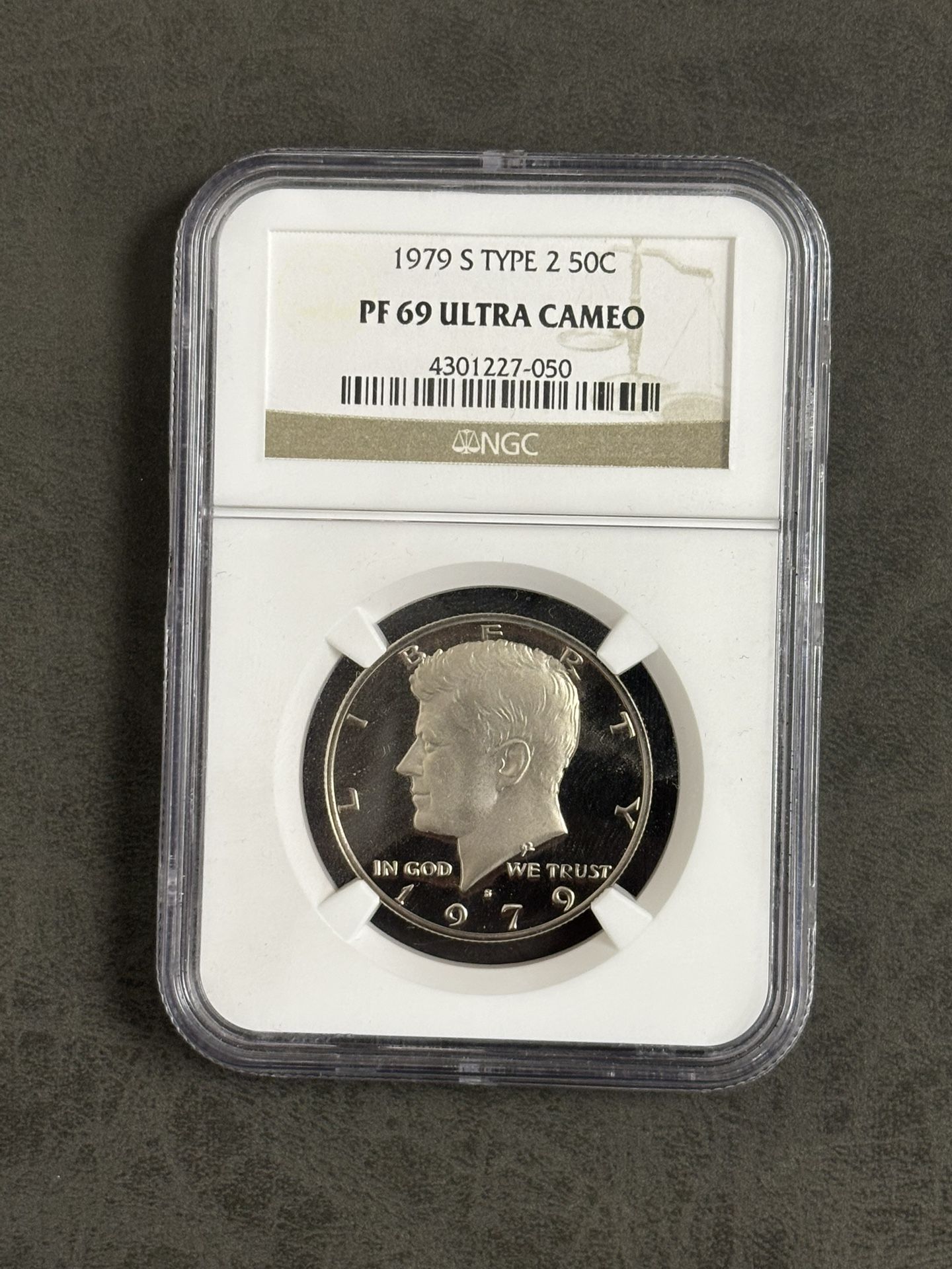 1979-S Type 2 Kennedy Half Dollar, NGC PF-69 UC -- SCARCE PROOF COIN!