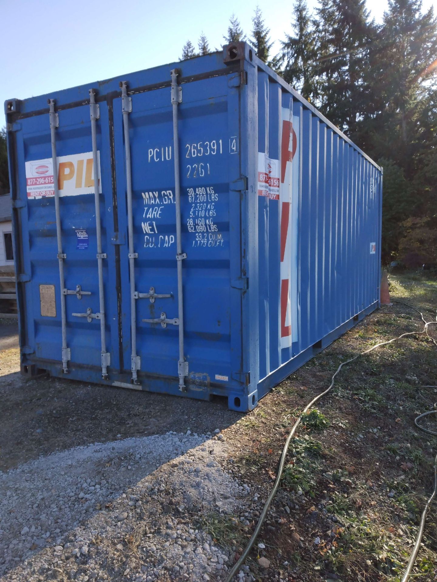 Used 20’ Container