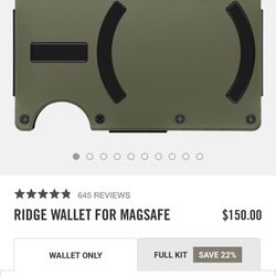 Ridge Wallet For MagSafe