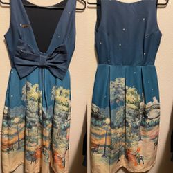 Midi Vintage Dress/ Made in Brazil