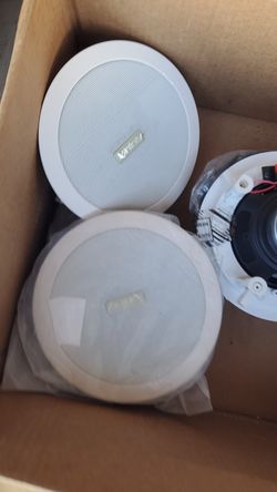 In cealing and in wall speakers,