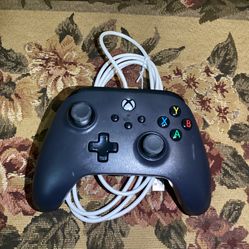 Power A Xbox One Controller WIred Black Microsoft Pc Gaming