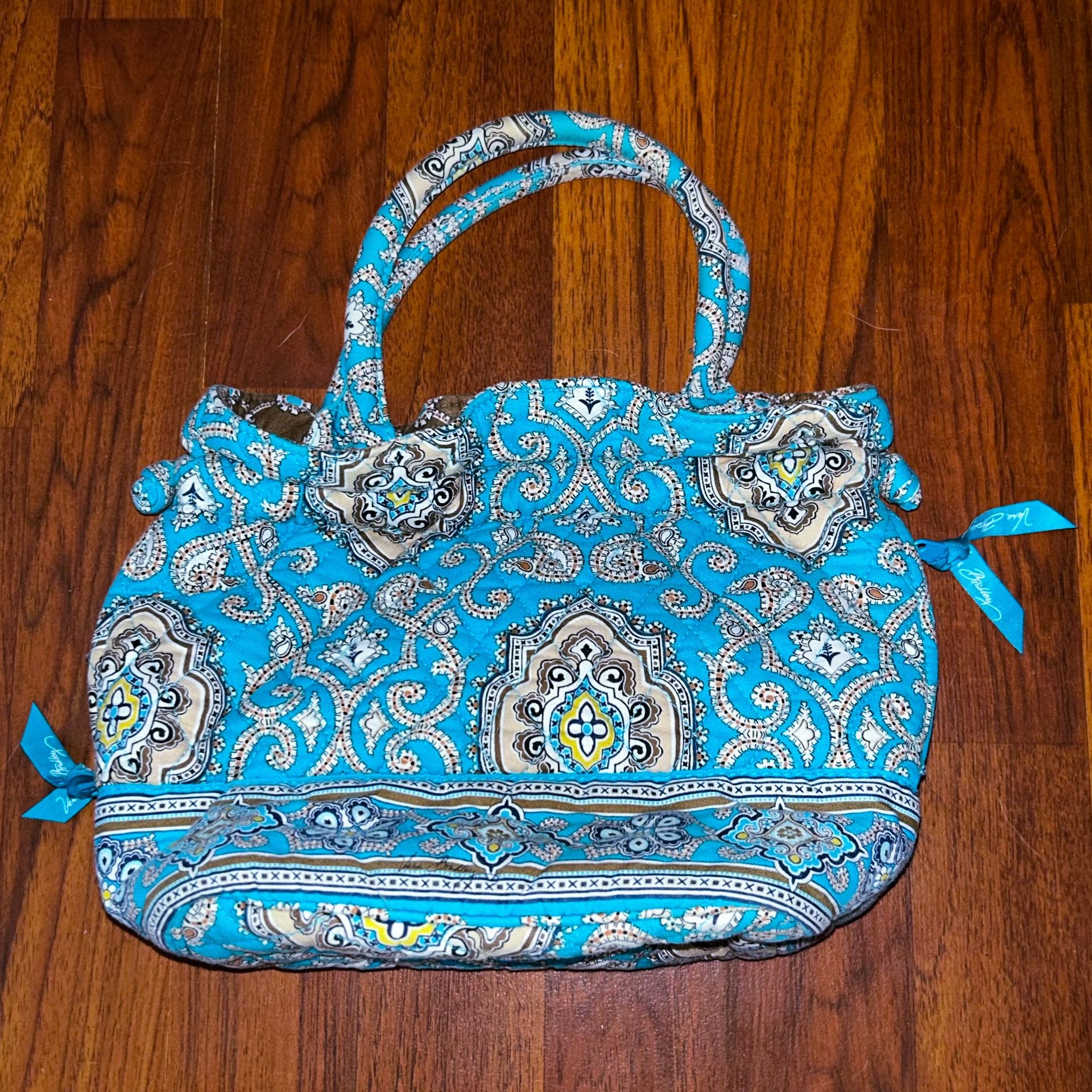 Vera Bradley Totally Turquoise Shoulder Bag