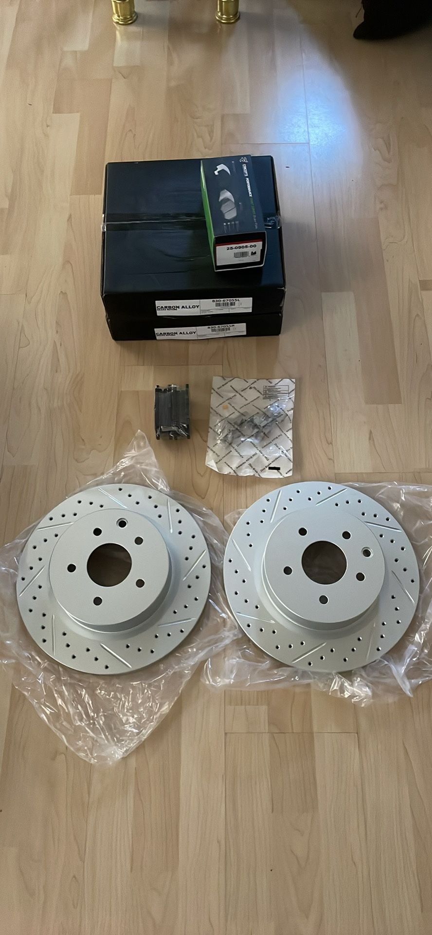 Rear Rotors Brake Pads Infiniti Nissan