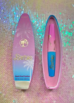 Glamlite x Barbie Beach Proof SurfBoard Liquid Eyeliner Black NIB