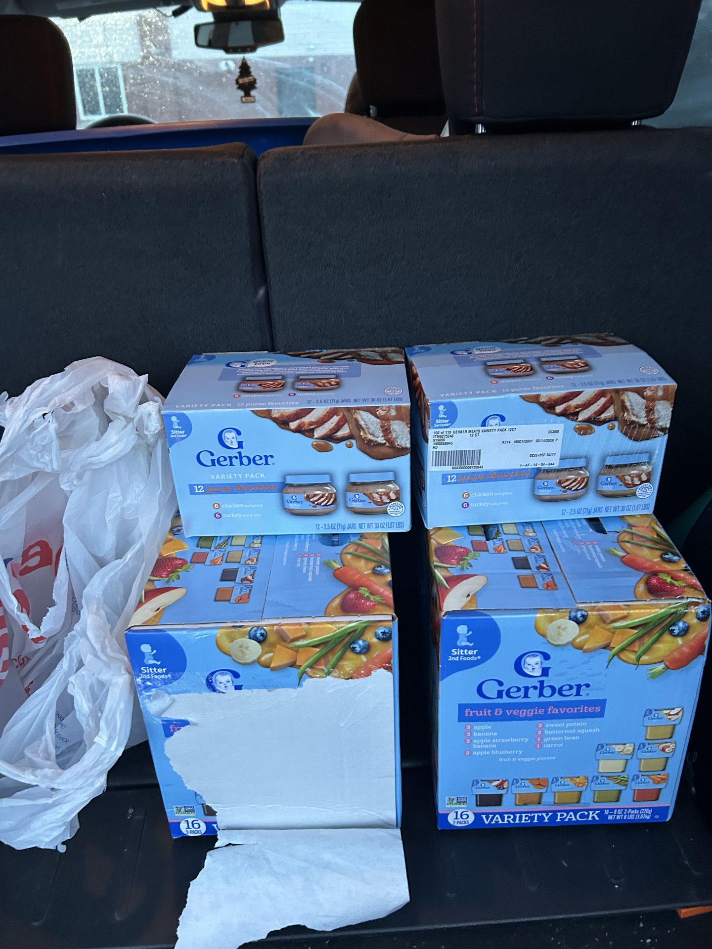 HUGE Gerber Baby Food Bundle – 63 Jars – Brand New