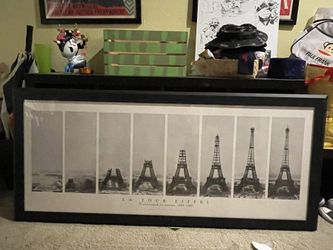 Giant Eiffel Tower Print 
