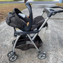 Chicco Infant Car Seat/ Car Seat Base/ Keyfit Stroller