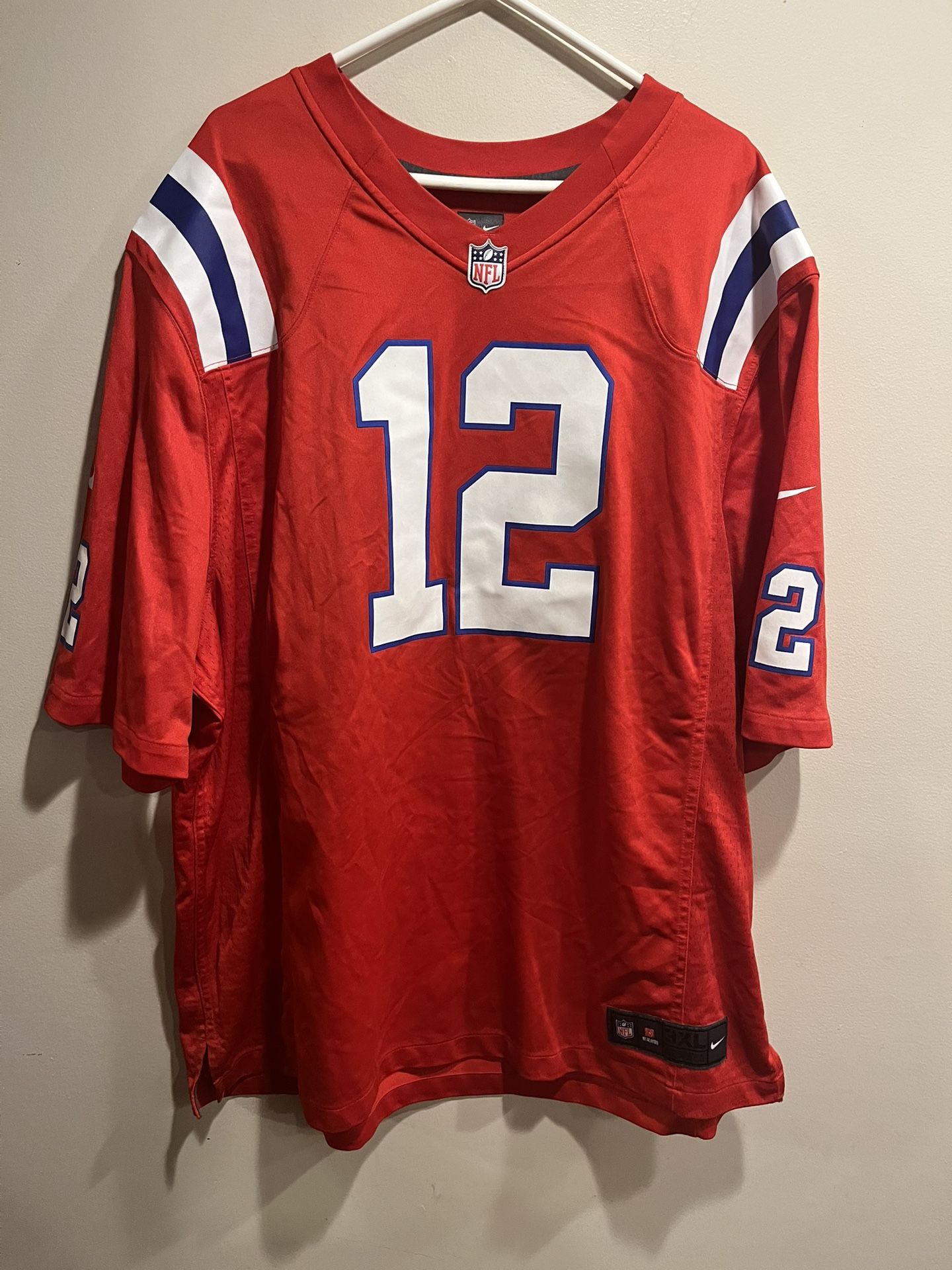 Tom Brady Jersey Nike On Field New England Patriots Football 479529-657 Sz 3XL