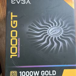EVGA SuperNOVA 1000 GT 1000W Power Supply 80 Plus Gold - 220-GT-1000-X1