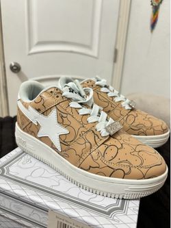 Bapesta Lined Camo Beige 5M/6.5W