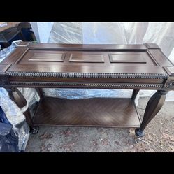 Entry Table And Two Side Tables 