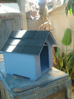 Small wood dog house