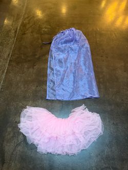 Girls tutu and cape