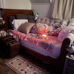 Queen Size Bed Frame SOLID 