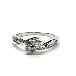 Lady Diamond Ring .42 CTW  14K WG EPJ023717