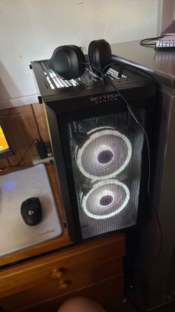 Sky tech pc ryzen 5 2600 six core gtx 1660 super 16GB ram 480 storage