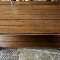 All Wood Coffee Table 