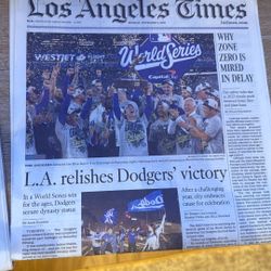 Dodger Newspaper 