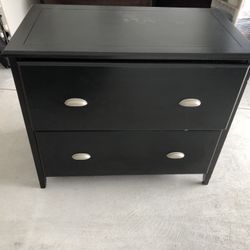 Wooden Brown File Cabinet 