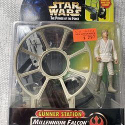 Millennium Falcon With Luke Skywalker Figure