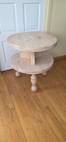 Double Stacked End Table / Side Table