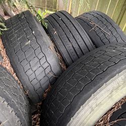 Used Semi Truck Tires 