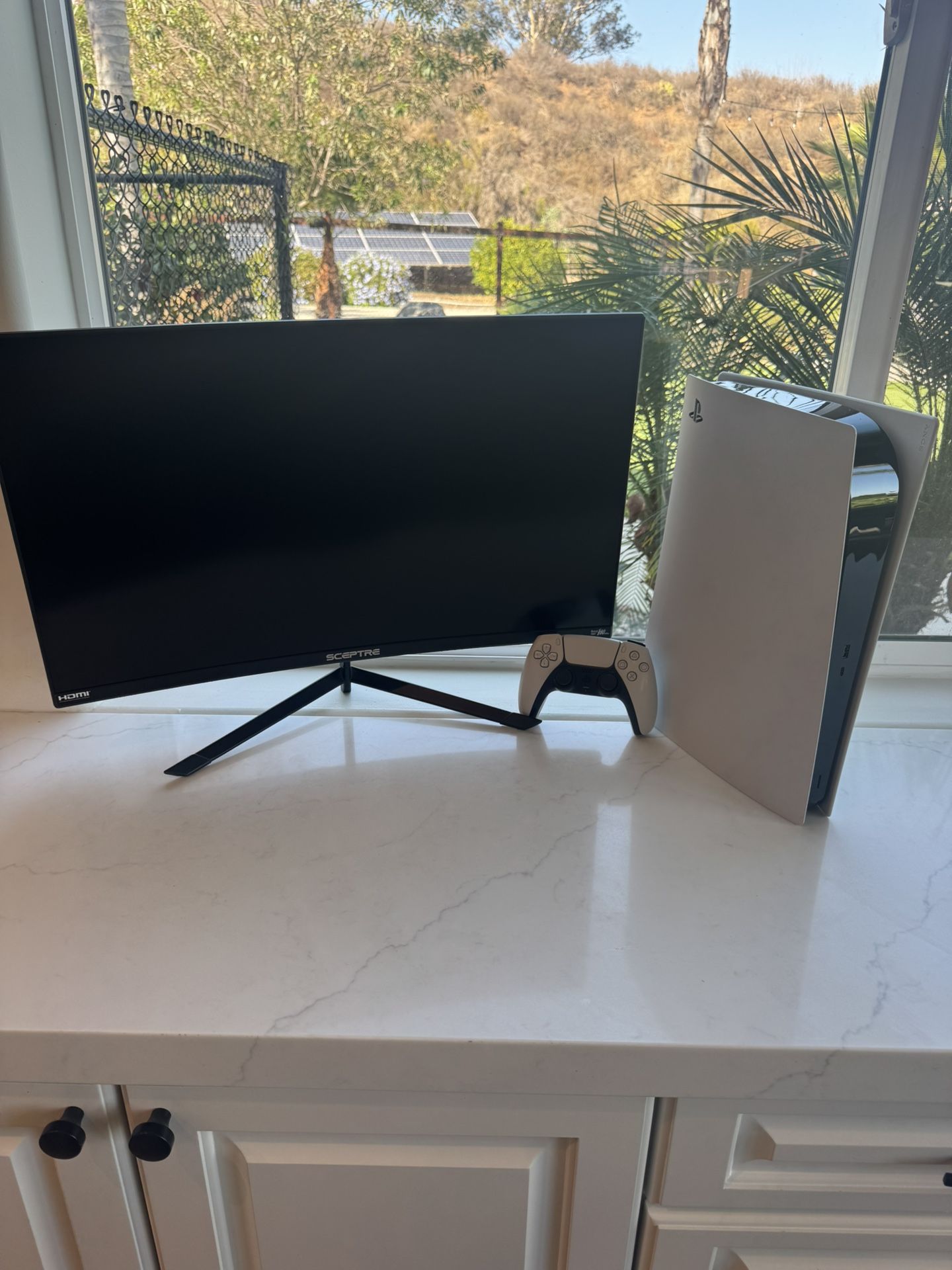 Ps5 and Monitor