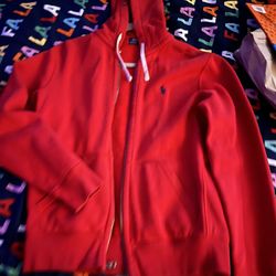 Polo Ralph Lauren Signature Zip Up Hoodie